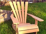 Macocarpa Cape Cod chair