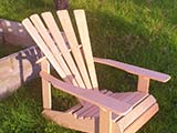 Macocarpa Cape Cod chair