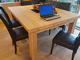 Macrocarpa Laminated Slab Table