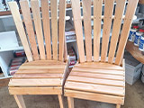 Macrocarpa Chairs